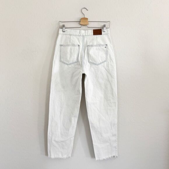 Madewell Tapered Wide Leg Jeans H5843 Size 27 - Picture 4 of 12